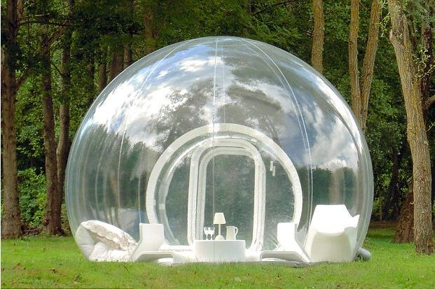 Inflatable Crystal stucture with entrance rental in Milan Italy